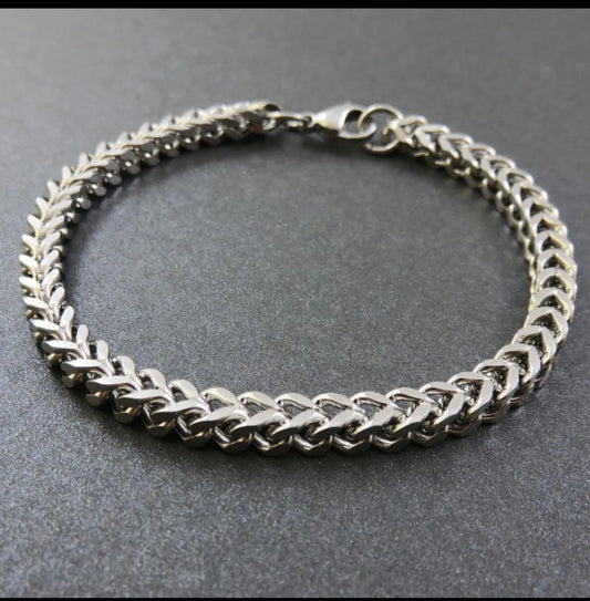 Bold Cuban Link Stainless Steel Bracelet for Men