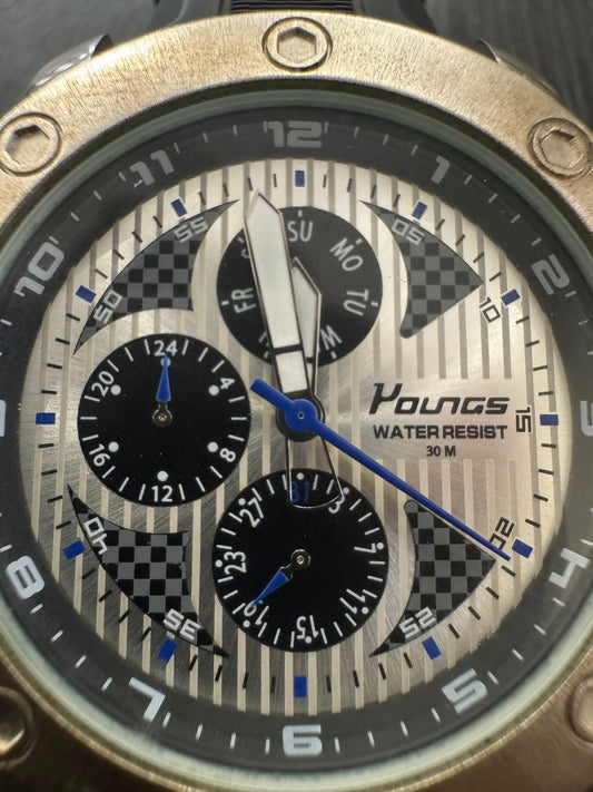 Youngs Sport Chronograph Watch – Water Resistant 30M