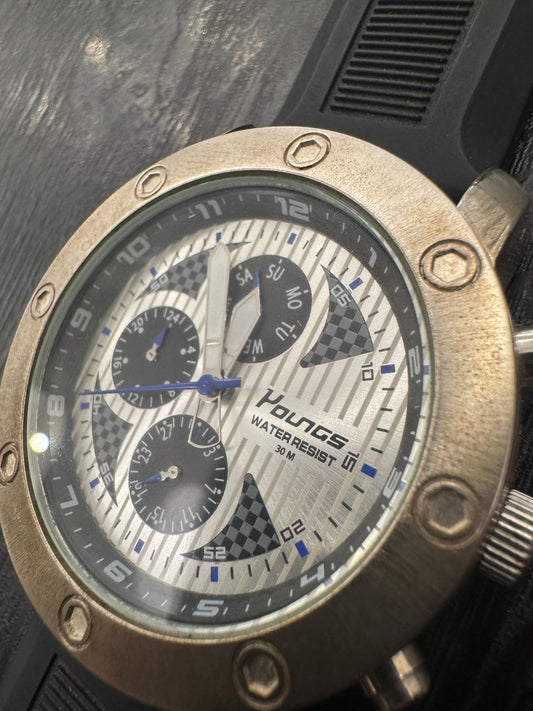 Youngs Sport Chronograph Watch – Water Resistant 30M