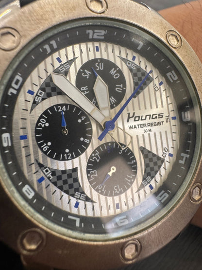 Youngs Sport Chronograph Watch – Water Resistant 30M